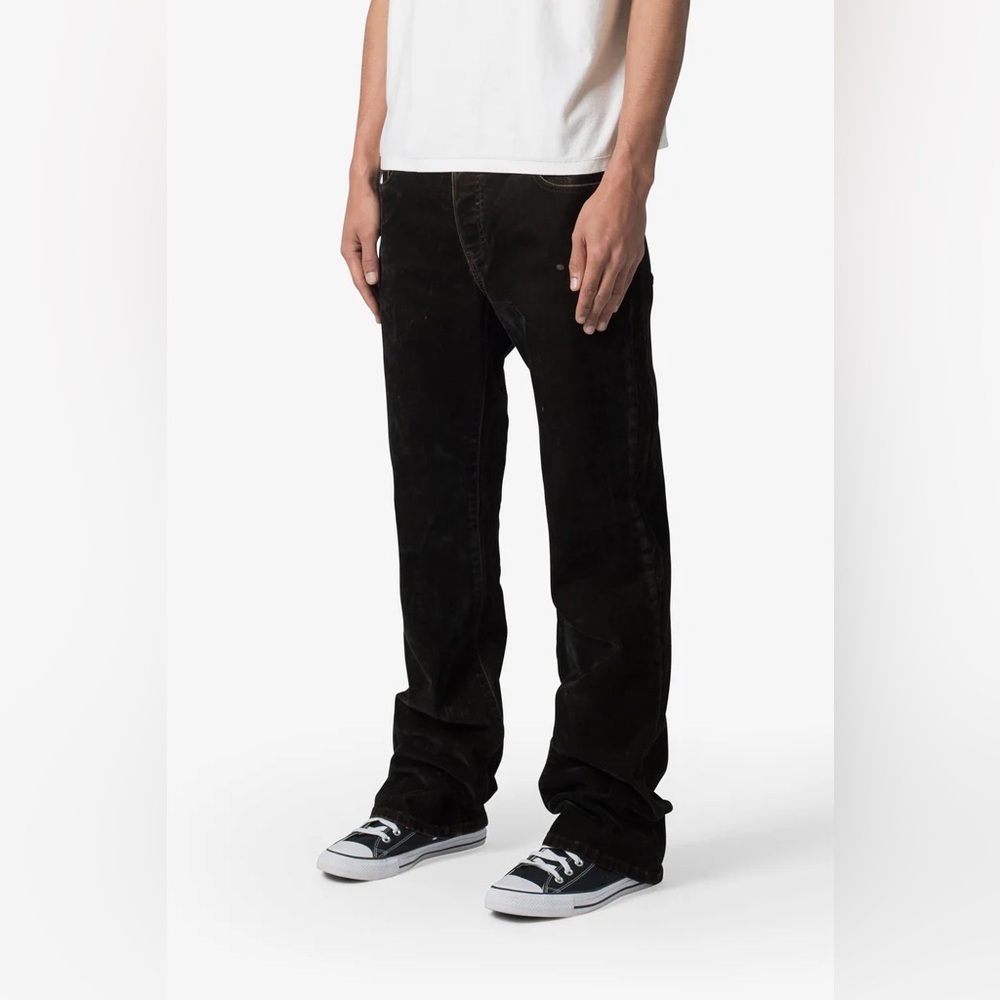 MNML Western Flare Denim Black Size 32